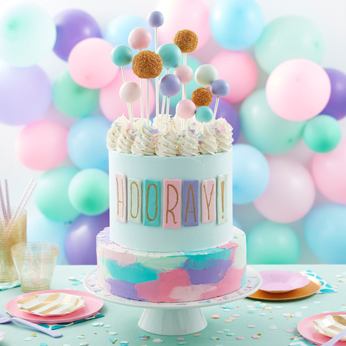 Hip, Hip Hooray! Birthday Cake