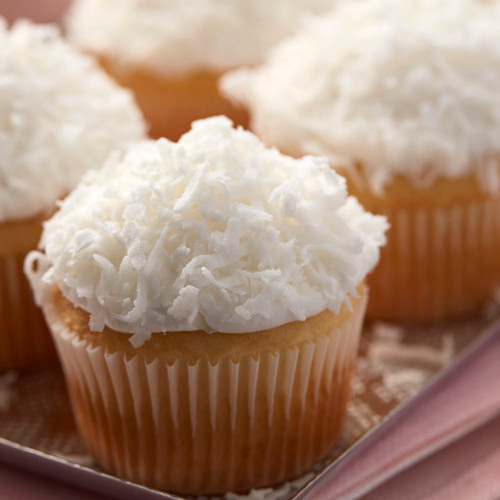 Almond Coconut Cupcakes