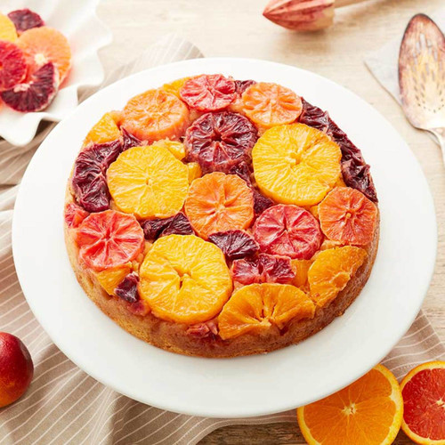 Triple Orange Upside-Down Cake