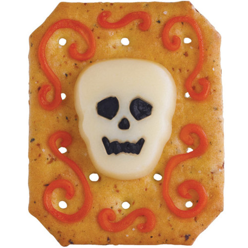 Skull Cheese Head Appetizer