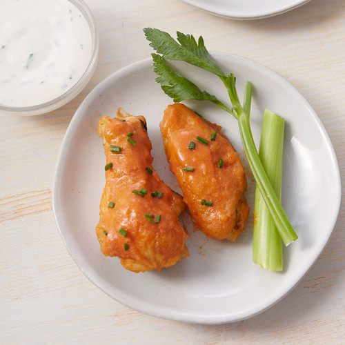 Buffalo Chicken Wings with Easy Dipping Sauce