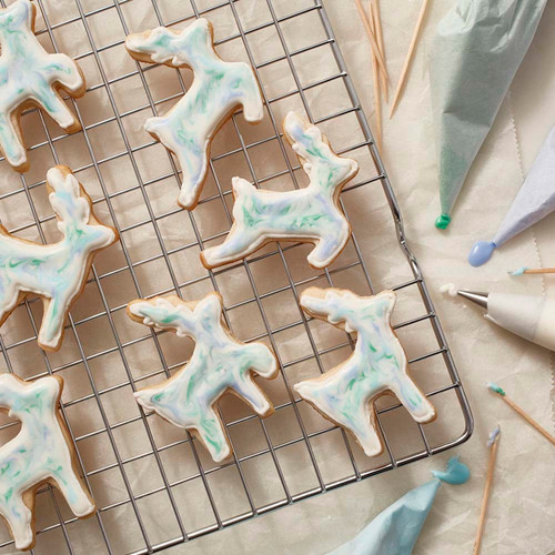 Prancing Reindeer Cut-Out Cookies