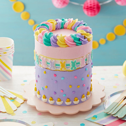 Easter Fault Line Cake