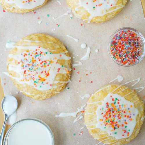 Hazelnut Spread filled Breakfast Pastries