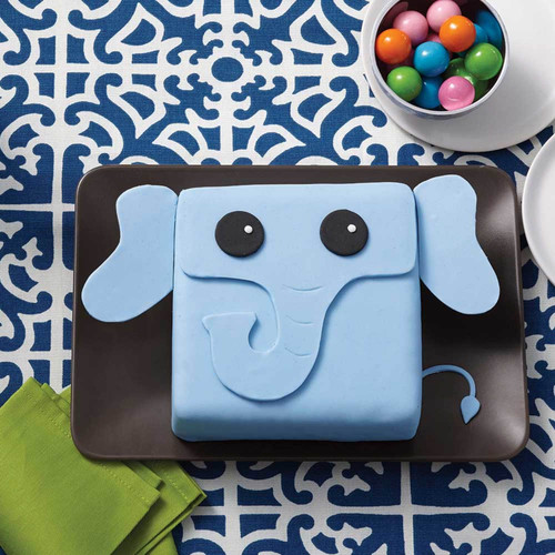 Blue Elephant Cake