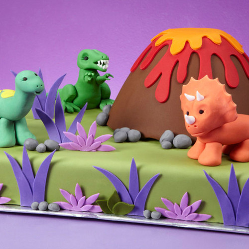 Dino-mite Cake