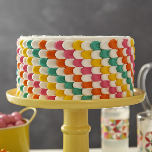 Pulled Dot Party Cake