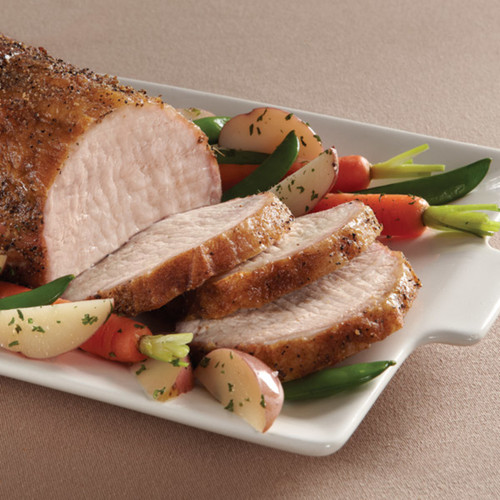 Roast Pork Loin with Apricot Glaze