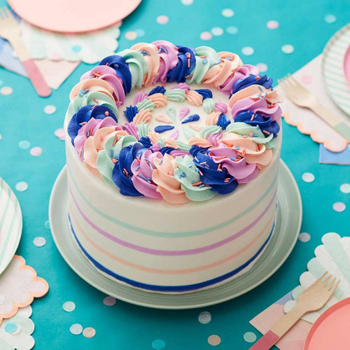 Spiral Border Cake