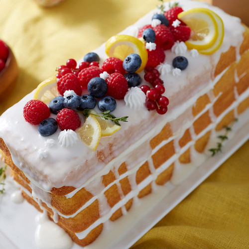 Summer Fruit Loaf Cake