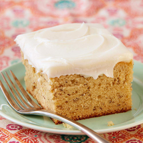 Banana Cake with Cream Cheese Frosting