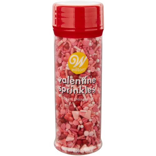 Red and Pink Hearts Valentine's Day Sprinkle Mix, 4.09 oz.