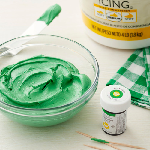 Kelly Green Gel Food Coloring, 1 oz.