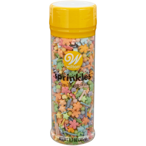 Pastel Rainbow Sprinkles Mix, 3.7oz.