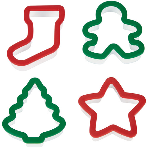 Holiday Cookie Cutter Set with Comfort Grip