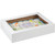 19 x 14-Inch White Cake Boxes with Windows, 2-Count