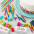 Rainbow Number Birthday Candle Pick Set, 10-Pack