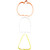 Pumpkin, Ghost and Candy Corn Cookie Cutter Set, 3-Piece