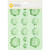 Succulents Silicone Candy Mold, 14-Cavity