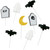 Halloween Treat and Cupcake Toppers, 8-Piece