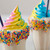 Color Swirl Homemade Milkshake