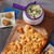 Garlic Pull-Apart Bread and Spinach Artichoke Dip