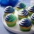 Color Swirl Spring Cupcakes