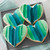 Lovely Line Heart Cookies