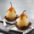 Poached Pear in Candy Cup