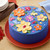 Easy Painted Buttercream Flower Cake