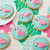 Ruffled Flamingo Cookies