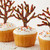 Festive Fall Candy Tree Cupcakes