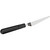 Tapered Icing Spatula with Black Plastic Handle, 9-Inch