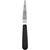 Tapered Icing Spatula with Black Plastic Handle, 9-Inch