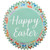 "Happy Easter" Paper Spring Easter Egg Cupcake Liners, 75-Count