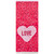 "LOVE" and Hearts Valentine's Day Treat Bags and Ties, 20-Count