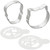 Day of the Dead Cookie Cutter and Stencil Set, 4-Piece Set