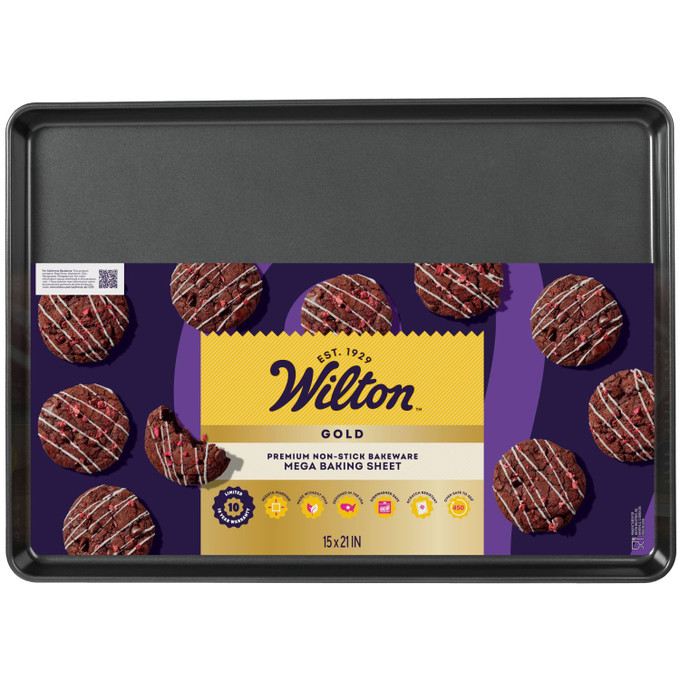 Gold Non-Stick Bakeware Mega Baking Sheet, 15x21 Inch