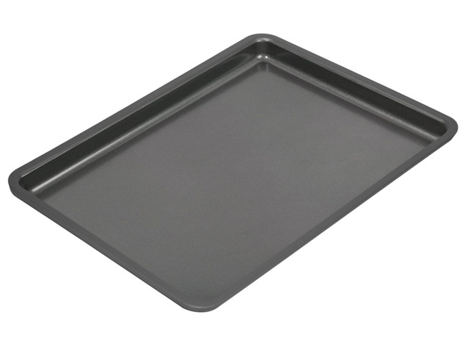 Silver Non-Stick Bakeware Medium Baking Sheet, 15.2x10.25 Inch