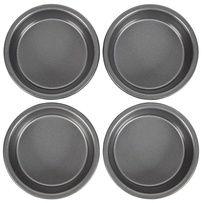 Wilton Performance Pans Aluminum 4-Piece Large Round Cake Pan Set with —  CHIMIYA