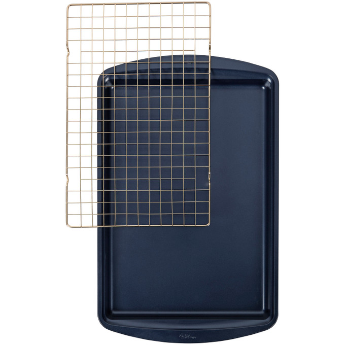 Buy the Wilton - Even-Bake Insulated Cookie Sheet-16X14 (W2644)  070896226440 on SALE at www.