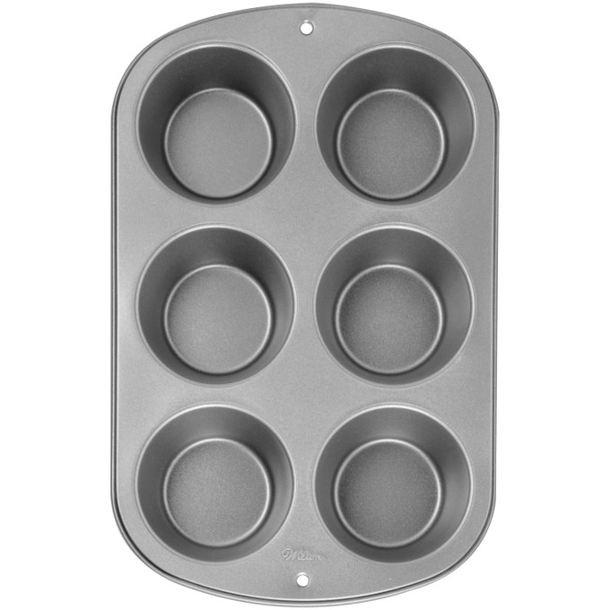 Wilton Bake It Simply Extra Large Non-Stick Mini Muffin Pan, 24-Cup, Pan  Size 9.9 x 14.7 in.