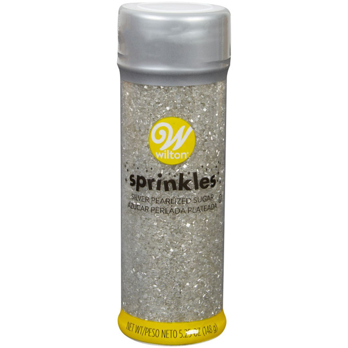 Metallic Silver Edible Sparkling Glitter Spray, 0.35 oz. - Wilton