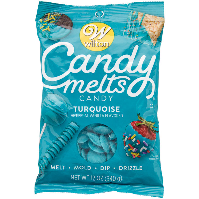 Wilton Candy Melts Flavored 12Oz-Dark Green, Vanilla