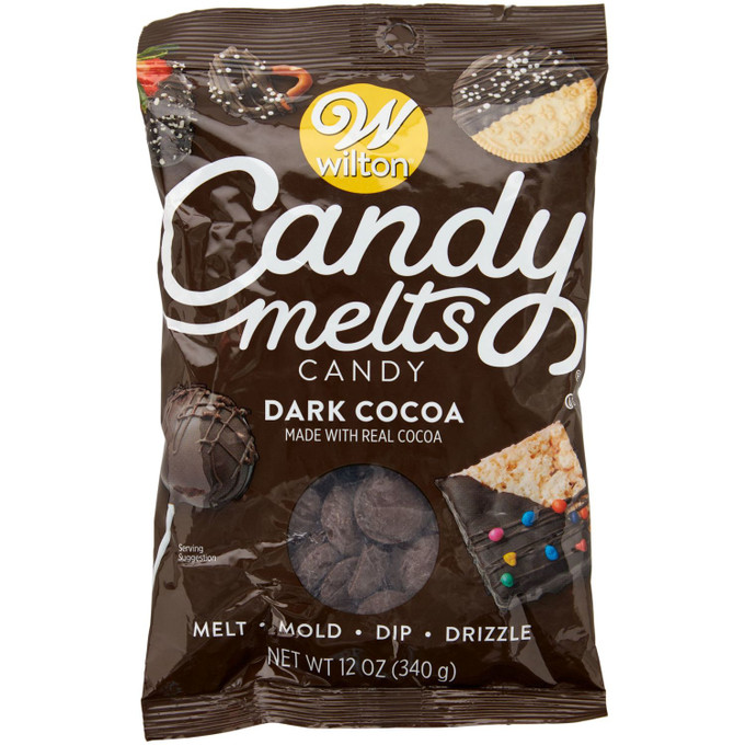 Wilton Candy Melts, Light Cocoa 12 oz, Baking Chips, Nuts & Bars