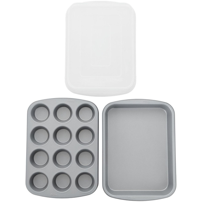 Wilton Recipe Right Nonstick Mini Cupcake and Muffin Pan 12-cup 2105-952 –  Good's Store Online