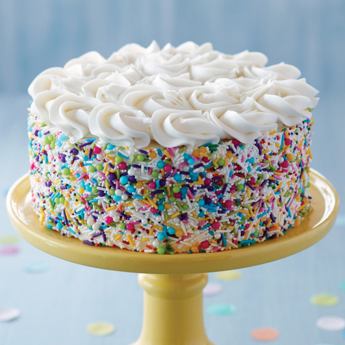 Valentine's Day Sprinkle Cake | The Sugar Bakery