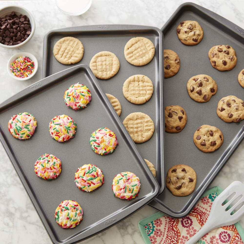 Wilton Cookie Pans - 3 pans