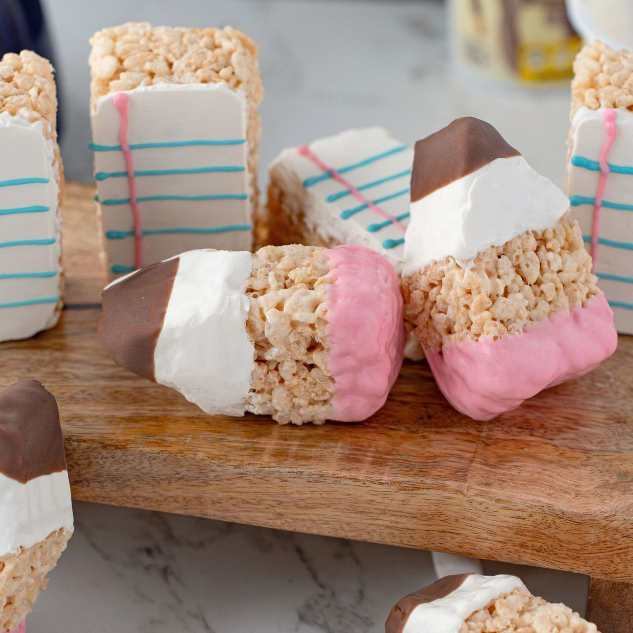 Paper and Pencil Cereal Treats