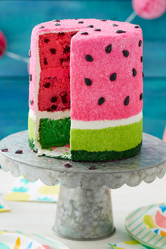 Summer Watermelon Cake